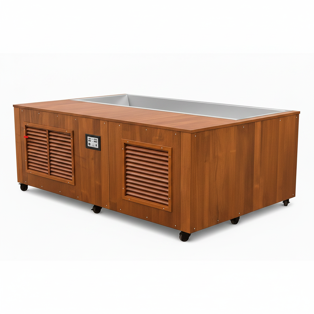 TimberChill Glacier Pro Cedar Cold Plunge